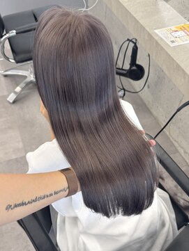 ローレン(Lolen.) 色落ち可愛い　ラベンダーグレー　ふじゆー