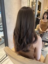 カインド 南青山(hair&make up KIND) ヘーゼルブラウン ブリーチなしオリーブグレー