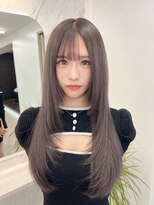 ラピス 新宿(Lapis)&nbsp;グレージュ/アッシュグレー/レイヤーカット/髪質改善／エクステ