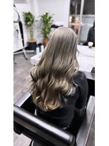 エン 四街道店(en)&nbsp;アッシュベージュ×ブリーチ［レイヤー/ブリーチ/四街道/長橋］