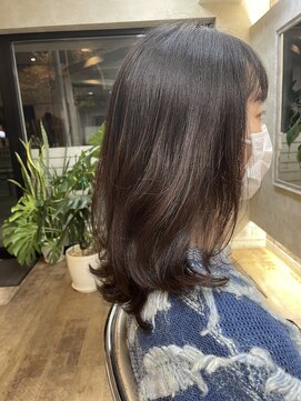 ヘアアンドメイク アリス(hair&make ALICE produce by COLT) ミディアム　デジタルパーマ