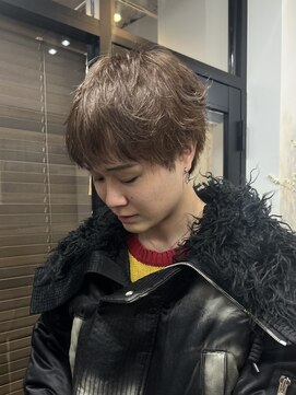 ヌープヘアーアイス(NUUP.hair ici) メンズ◎ブリーチなしベージュ