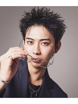 アストラ(ASTRA)&nbsp;MEN’S HAIR/波巻きツイストスパイラル/リバースセンターパート