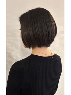 ボンド(hair salon bonD) 大人レイヤーボブ×ハンサムスタイル