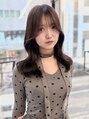 スティル カラン(STILL calin) 韓国ヘア大堂暗髪でも透明感たっぷりです☆(韓国/顔周り)