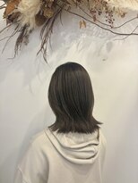 ゼンドットカラスマ(Zen.karasuma)&nbsp;ミディアムレイヤー×オリーブグレージュ