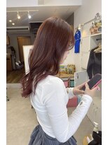 オリビアヘアー(OLIVIA HAIR)&nbsp;ブリーチなし柔らかピンク☆