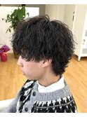 縦落ちツイストスパイラルパーマ/名古屋/名駅/名古屋駅