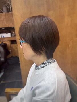 コモレビ(komorebi) 【山本智文】ブラウンマッシュショートカット
