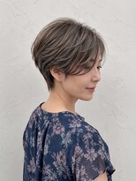シオミエイチ タイムレス 垂水(shiomi H timeless)&nbsp;大人ショート/ピクシーカット/白髪ボカシ/山陽垂水