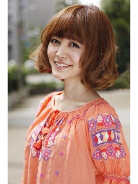 リゾートサロンM 新宿東口(Resortsalon M by valore) Resortsalon M【新宿東口店】　切りっぱなしエアリーボブ