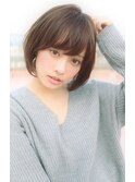 【Beach 自由が丘】大人可愛いショートボブ＊丸みショート＊