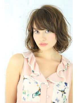 ヘアリゾート粋 ドゥオ 新宿南口店(dua) ラフパーマボブ エアリー