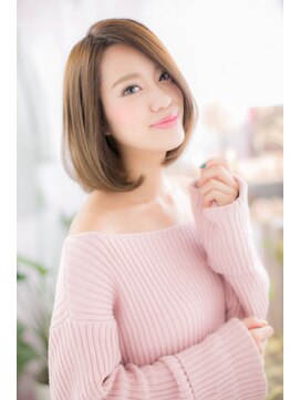 ミック 日暮里店(miq) ノーバングで★大人ボブ