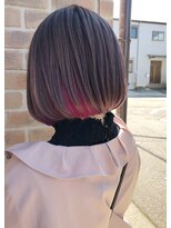 ヘアメイクエイト 丸山店(hair make No.8)&nbsp;【担当＊岩切祐樹】ミルクティーラベンダー×インナーピンク