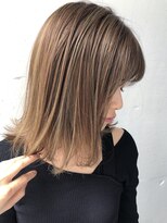 シュリット(schritt)&nbsp;結んでも可愛い♪ナチュラルハイライト×クリアベージュmutsuki