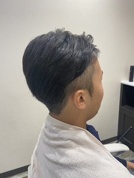 メンズヘアーサロンオーザ ツーブロックショート