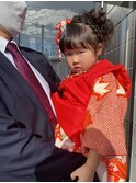 七五三ヘアセット
