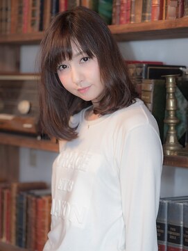 オーブ ヘアー ブランコ 久米川店(AUBE HAIR Blanco) 王道の内巻きボブも脱力カールで今季流に♪