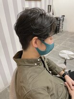 ヘアー フルール(Hair fleur) men's前下がりセンターパート