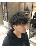 スパイラルパーマ
