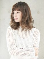 ヘアーサロンソシエ 本厚木店&nbsp;ウェーブ/透明感/カーキブラウン［本厚木/本厚木駅］