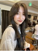 #レイヤーカット#韓国ヘア#くびれヘア#ウルフカット#前髪カット