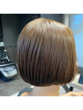 ヘアーサロン ウノ 新百合ヶ丘(hair salon UNO) ツヤボブ/シルキーベージュ/ことりベージュ/ボブショート