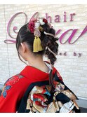 成人式ヘアセット