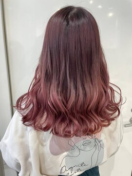 シエスタ バイ アンブルリュクス(siesta by amble luxe) ピンクグラデーション