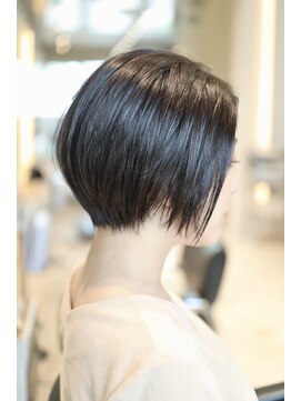 ヘア デザイン リスク(HAIR DESIGN RISK) 【RISK 高橋勇太】三鷹 ショートカット 上手い束感ショートボブ