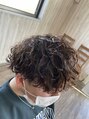 ジジ(Hair salon Gigi) マッシュ波巻パーマ。