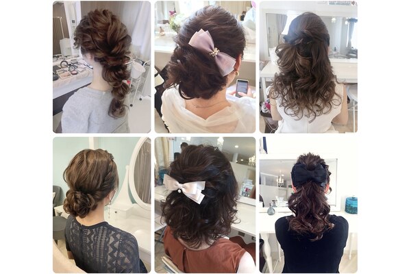 ルミエール Lumiere 桜木町 結婚式ヘアセット