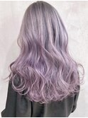 パールアッシュ_グレージュカラーボブウルフ_ba324071