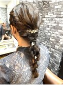 【Lilly新宿】#アレンジ#ヘアセット#編みおろし