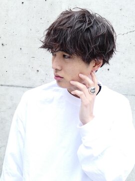 シェノン オム 梅田(CHAINON HOMME) MEN'S HAIR/束感ショート/コンマヘア/ツーブロックマッシュ