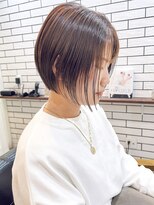 スケッチ(sketcH)&nbsp;【前下がり×ミニボブショート】前髪あり20代30代40代