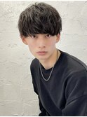 ソフトツイストパーマ刈り上げマッシュショートレイヤー