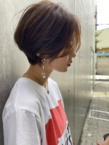 ワン バイ ジエクト(One by The Ect)&nbsp;大人可愛い20代30代40代前下がりショートボブ丸みショート◎