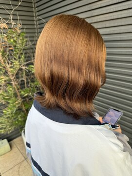 ナチュラル(Natural) 【ブリーチなし】Wカラー ツヤベージュ