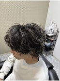 ウルフカット×スパイラルパーマ