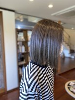 美容室 ルチア ハワイ(Luccica HAWAII)&nbsp;【luccicaＨＡＷＡＩＩ/森麻乃】切りっぱなしロブ