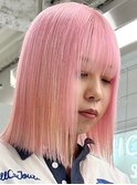 white pink [新宿駅/美髪/ピンクブラウン]