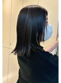ストレート×モードスタイル
