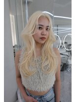 ガガ 心斎橋(GAGA)&nbsp;韓国/ハイトーンカラー/ワンホンヘア/レイヤーカット/髪質改善