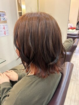 フォーチューン Hair&Spa Fortune オレンジインナー/ハイトーンカラー/ことりベージュ