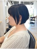 ☆ショートイメチェン前髪こなれミディアンブレラカラー［船橋]