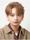 韓国センターパートコンマバングダウンパーマニュアンスパーマ