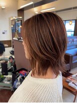 ヘアースペースブルーム ヒーロー 園田店(HAIR SPACE BLOOM hero) 白髪ボカシハイライト