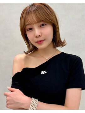 エジョン 三鷹店(Aejon) レイヤーロング/ヘルシースタイル/韓国ヘア/ベビーピンク/吉祥寺